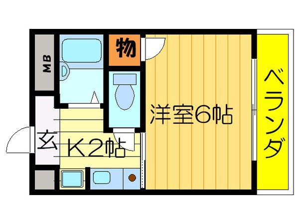 ヤサカフォーユの物件間取画像